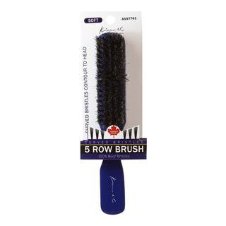 Kim & C 5 Row Curved Bristle Brush - Hard AS97760 - Gilgal Beauty