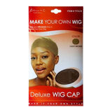 Kim & C Deluxe Wig Cap #91624 Light Brown - 2Pcs - Gilgal Beauty
