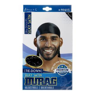 KIM & C Silky Satin Tie-Down Durag KIM & C Silky Satin Tie-Down Durag