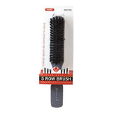 Kim & C 5 Row Curved Bristle Brush - Soft AS97761 - Gilgal Beauty
