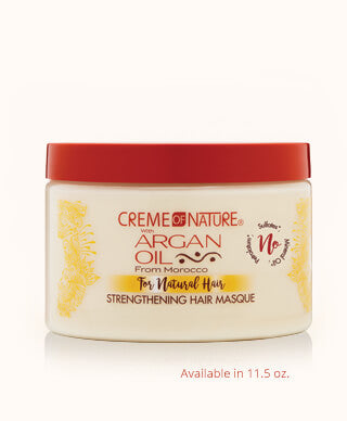 Creme of Nature Argan Oil Strengthening Hair Masque  - 11.5oz