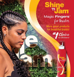Ampro Shine n Jam - Magic Fingers Setting Mousse For Braiders (12oz)