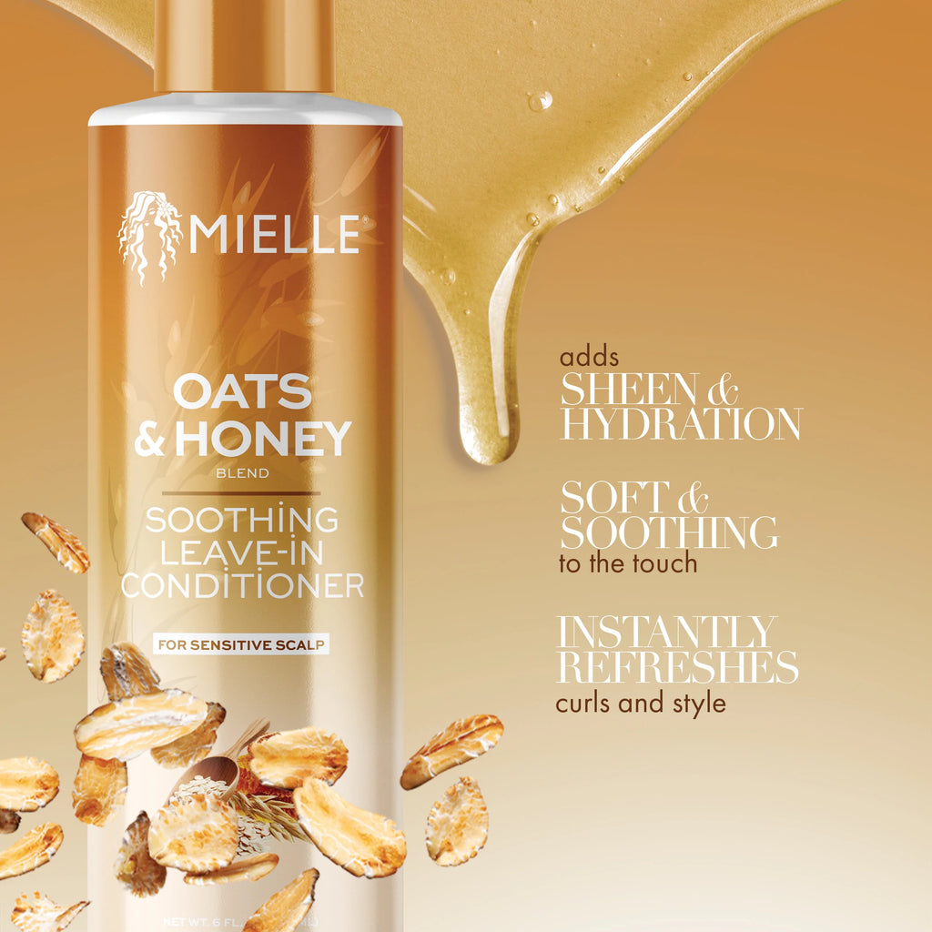 Mielle Oats & Honey Soothing Leave-in Conditioner (6oz)