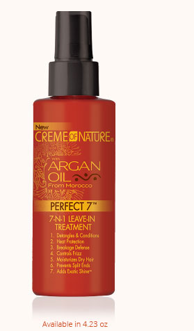 Creme of Nature Argan Oil Perfect 7. 7-n-1 Leave-in Treatment - 4.23oz