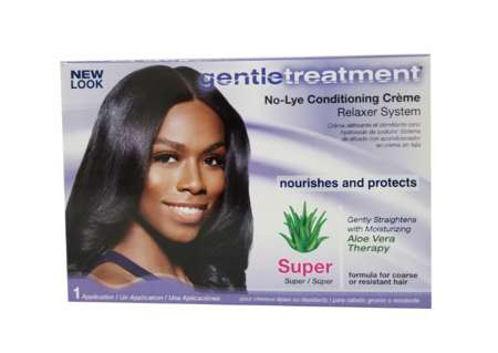 Gentle Treatment No-Lye Conditioning Creme Relaxer System - Super Strength - 1 Application - Gilgal Beauty