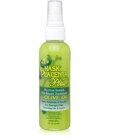Hask Placenta Leave-in Instant Conditioning Treatment - Olive Oil - Gilgal Beauty