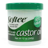 Softee Castor Oil Hair & Scalp Conditioner (12oz) - Gilgal Beauty