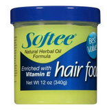 Softee Hair Food Enriched With Vitamin E (12oz) - Gilgal Beauty