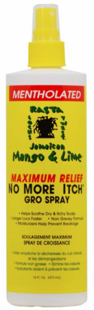 Jamaican Mango & Lime No More Itch Gro Spray - Mentholated