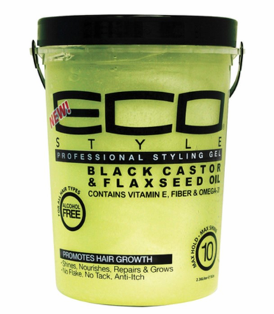 Eco Style Black Castor Oil & Flaxseed Styling Gel