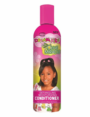 African Pride Dream Kids Olive Miracle Detangling Moisturizing Conditioner (12oz)